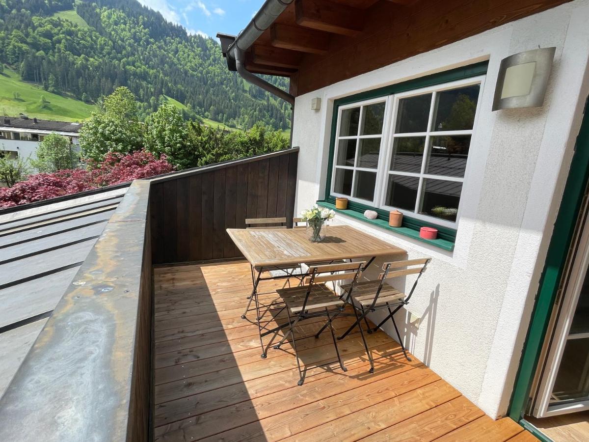 Bacherwiese Penthouse By Alpine Host Helpers Kitzbühel Exteriör bild